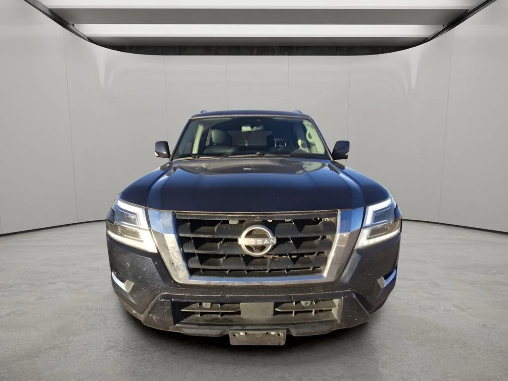 Used 2021 Hermosa Blue Pearl Nissan SL image 8