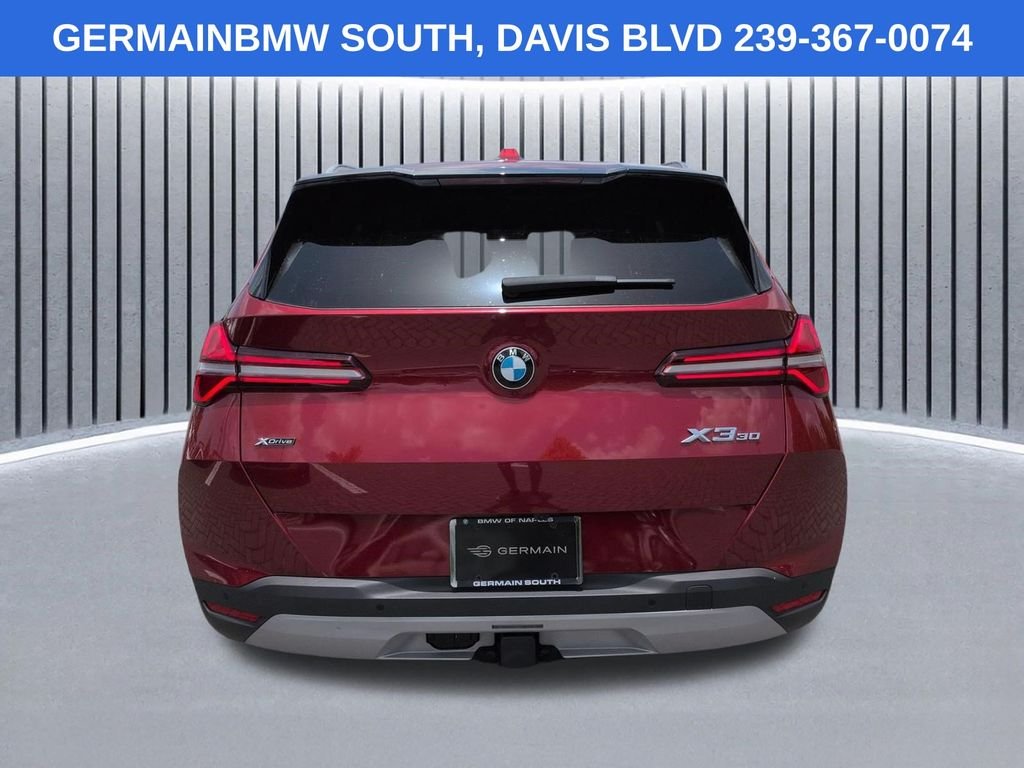 Certified Used 2025 Red Metallic BMW 30 xDrive image 6