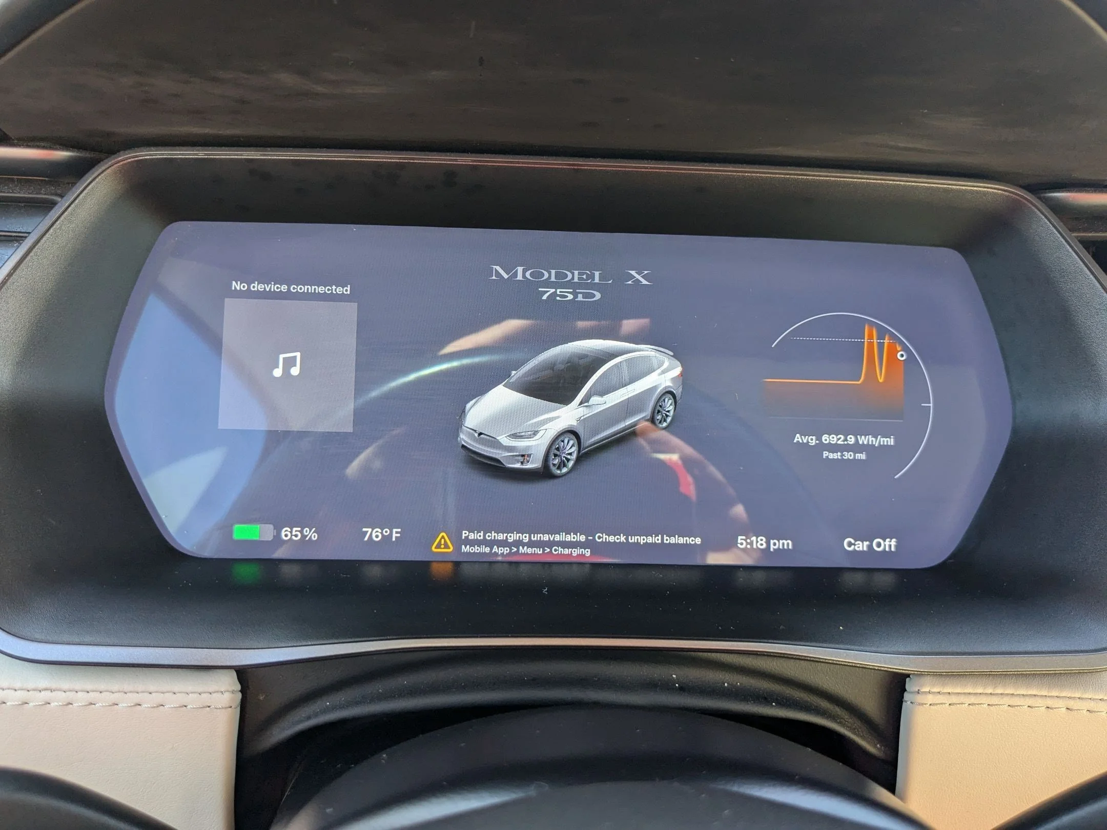 Used 2018 Silver Tesla 75D image 14