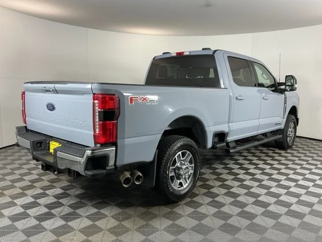Certified Used 2025 Glacier Gray Metallic Tri-Coat Ford Lariat image 4