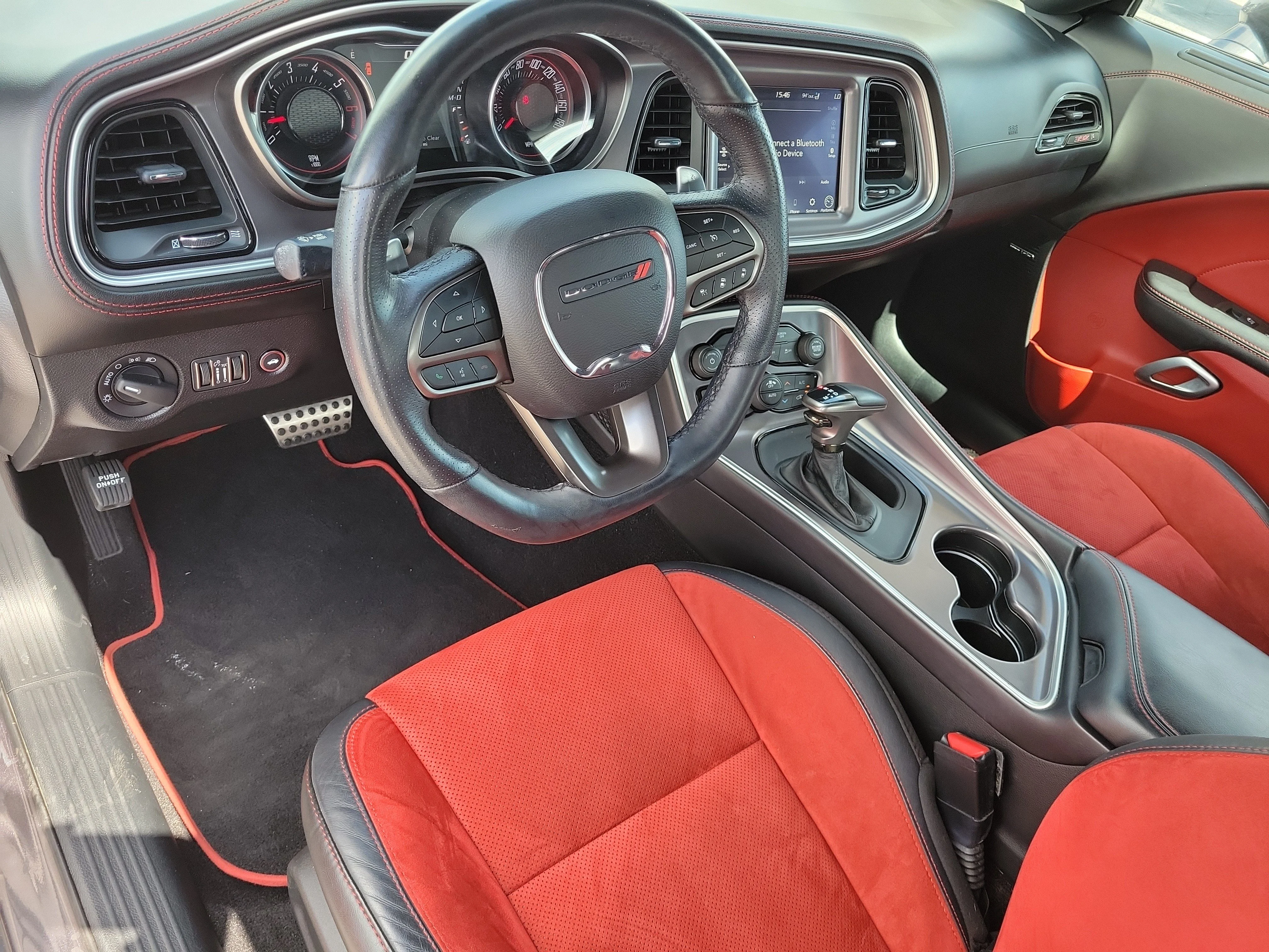 Used 2021 Granite Pearlcoat Dodge R/T Scat Pack Widebody image 13