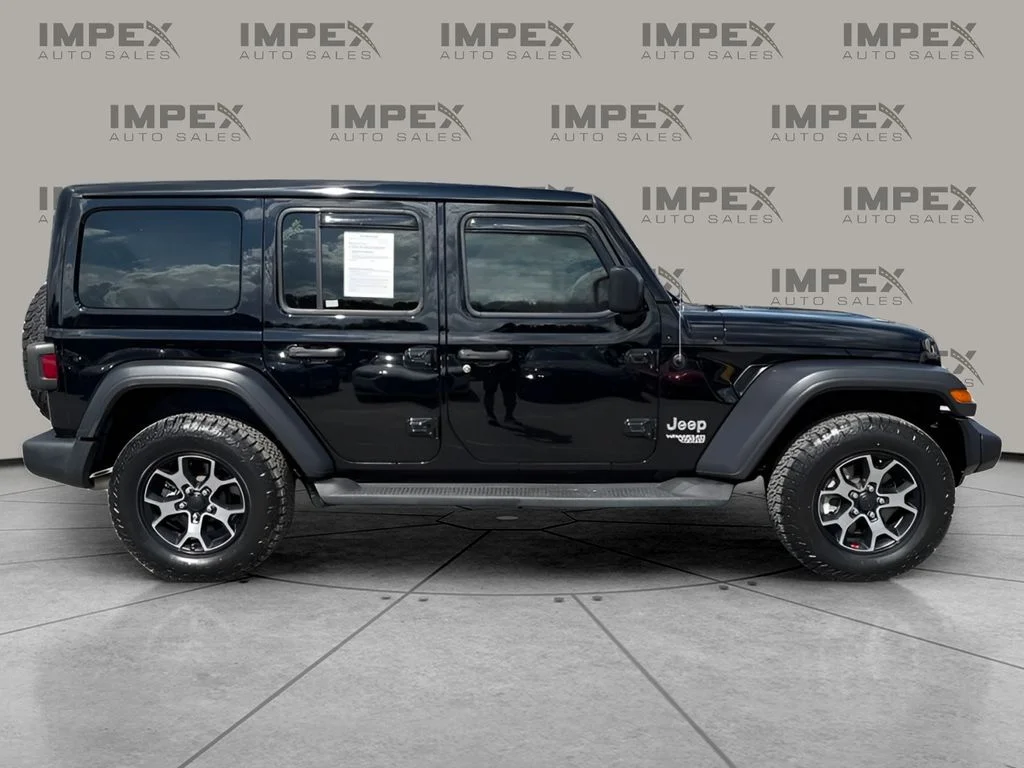 Used 2020 Black Jeep Unlimited Sport S image 7