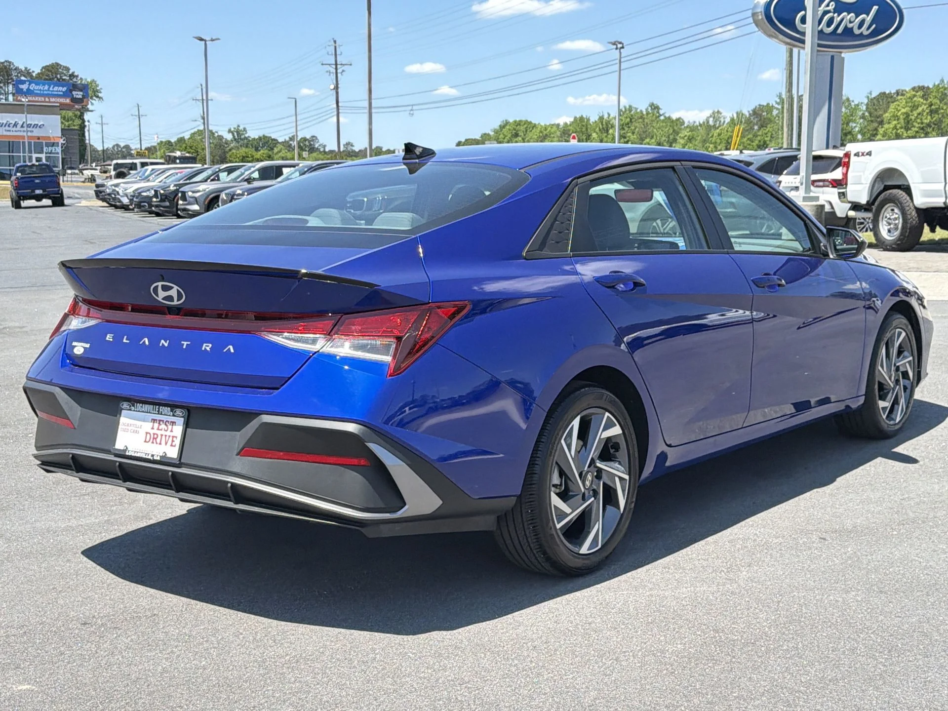 Certified Used 2025 Intense Blue Hyundai SEL Sport image 26