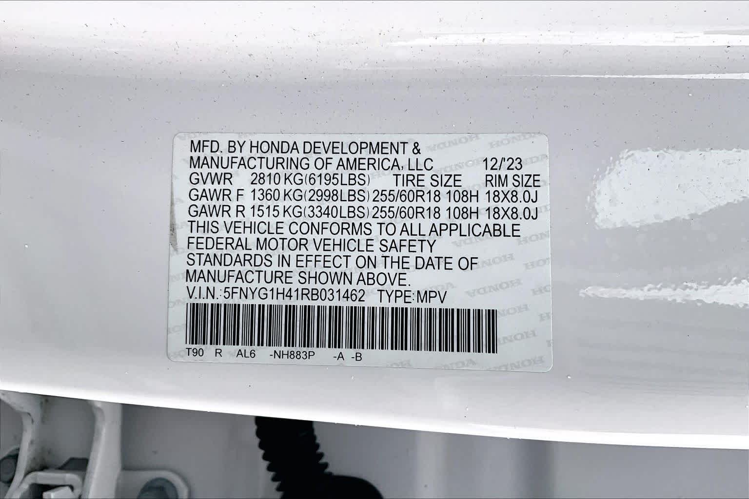 2024 Honda Pilot EX-L - Photo 33