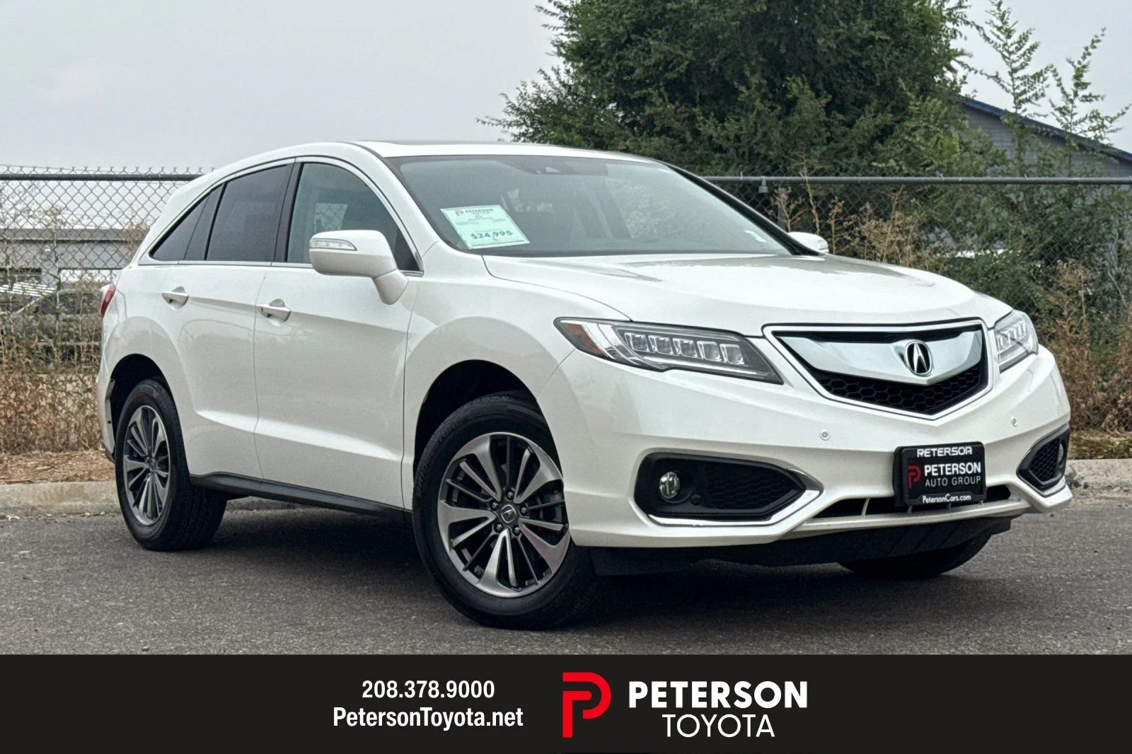 Used 2018 White Acura Advance Package image 1