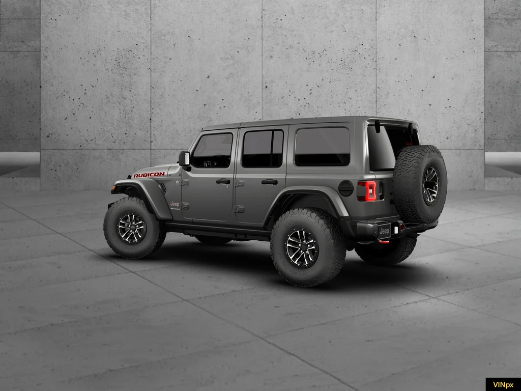 New 2026 Granite Crystal Metallic Clear-Coat Exterior Paint Jeep Rubicon X image 2