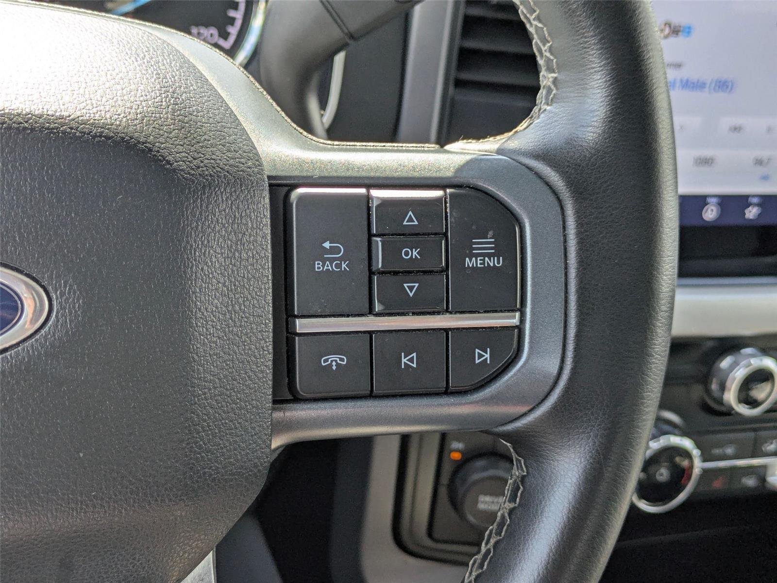 Used 2023 Antimatter Blue Metallic Ford XLT image 18