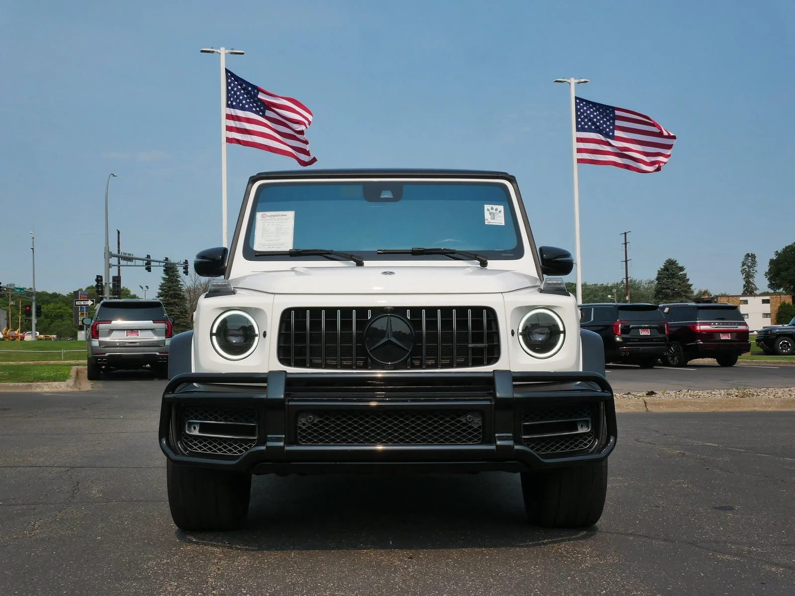 Used 2021 White Mercedes-Benz 4MATIC® image 8
