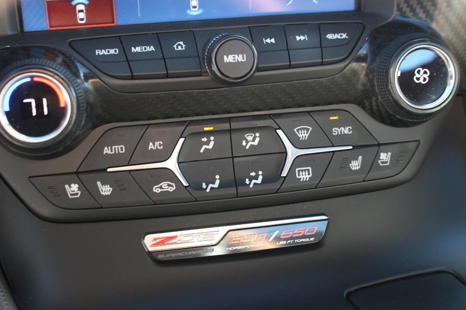 Used 2019 BLADE SILVER METALLIC Chevrolet Z06 2LZ image 29