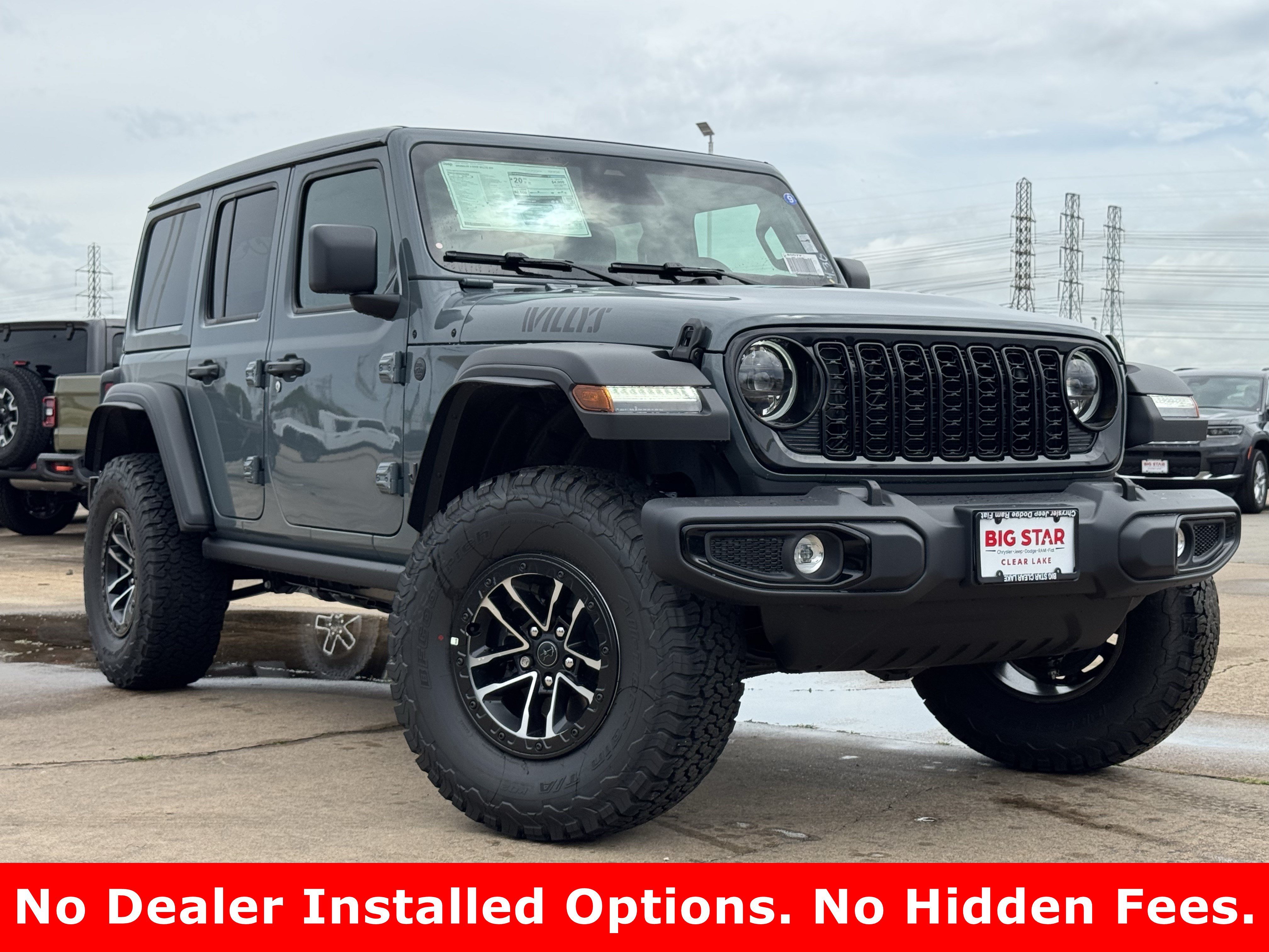 New 2026 Anvil Clear-Coat Exterior Paint Jeep Willys image 2
