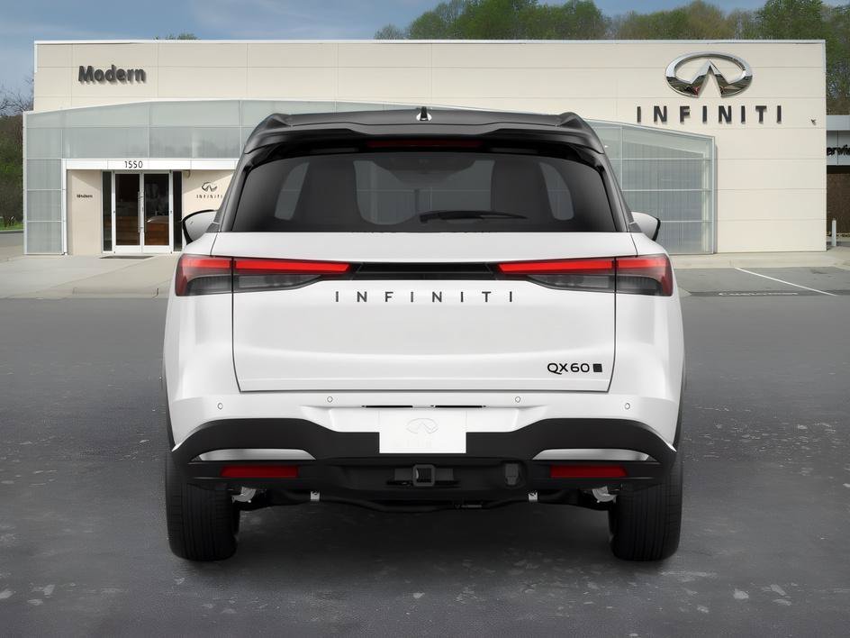 New 2027 Radiant White/Black Obsidian INFINITI AUTOGRAPH image 2