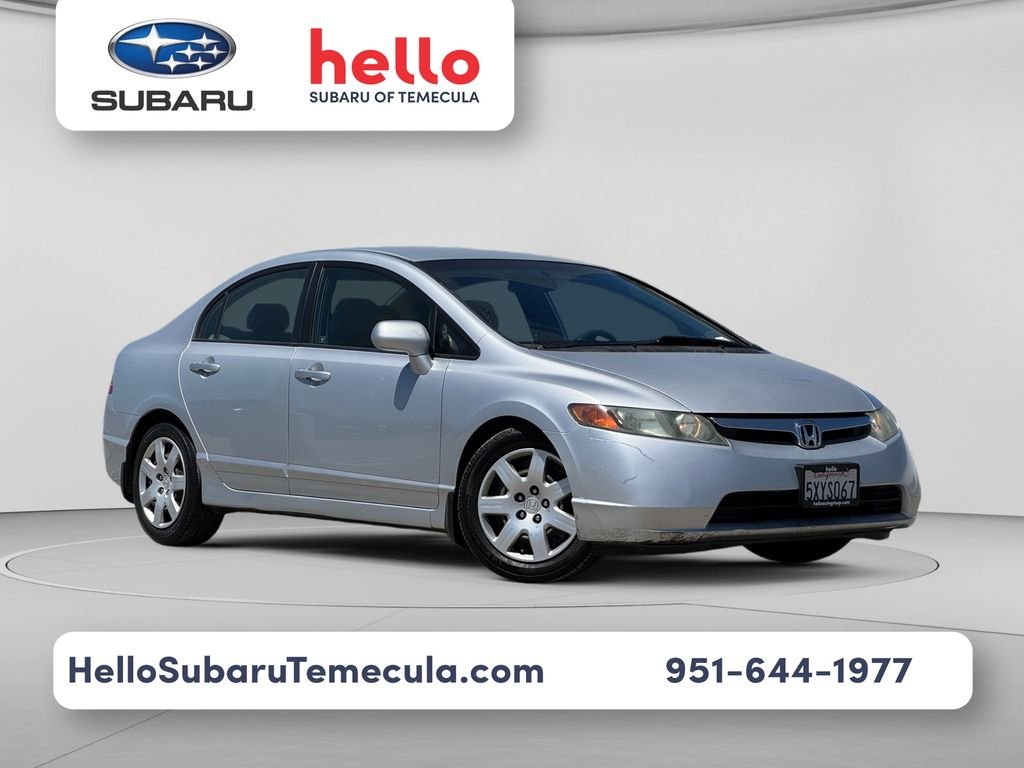 Used 2007 Alabaster Silver Metallic Honda LX image 1