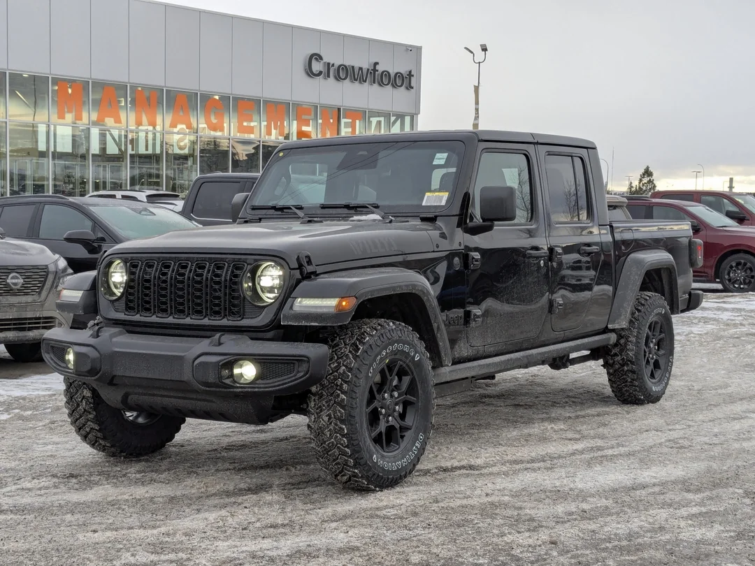 New 2026 Black Jeep Willys - - 4x4 - Off Road Tires - Willys Suspension - Heated Seats & Steering & More! image 4