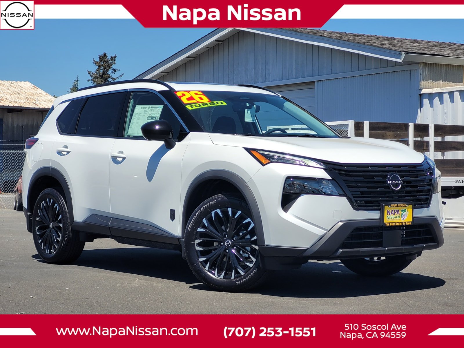 New 2026 Everest White Pearl Tricoat Nissan Dark Armor image 1