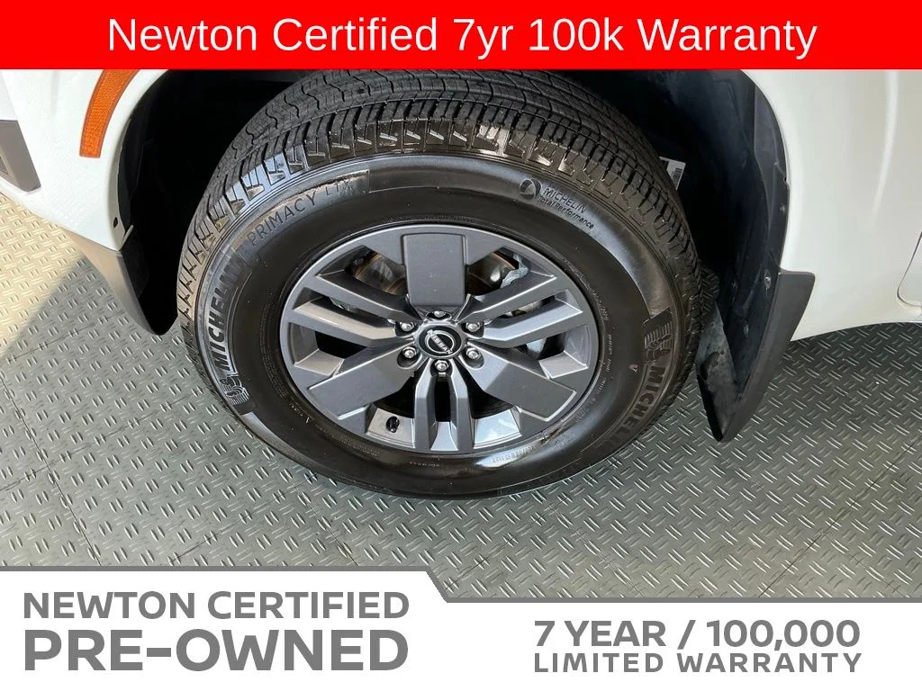 Certified Used 2025 Glacier White Nissan SV image 41