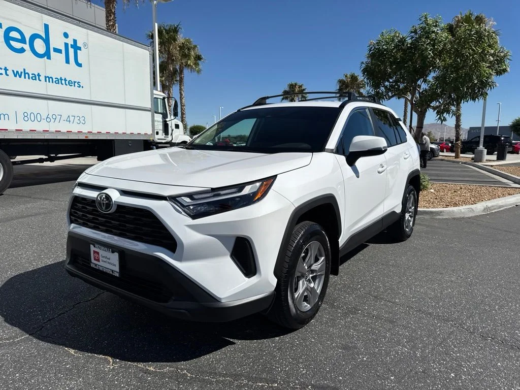 Certified Used 2025 White Toyota XLE image 2