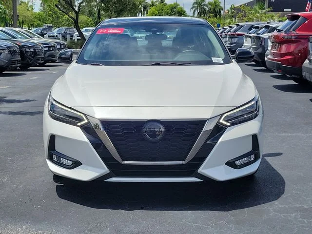 Certified Used 2023 White Nissan SR image 2