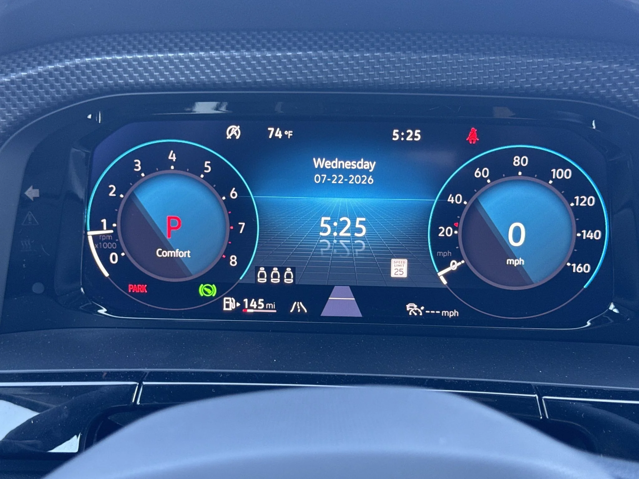 New 2026 Mountain Lake Blue Metallic Volkswagen 2.0T SEL Premium R-Line image 22