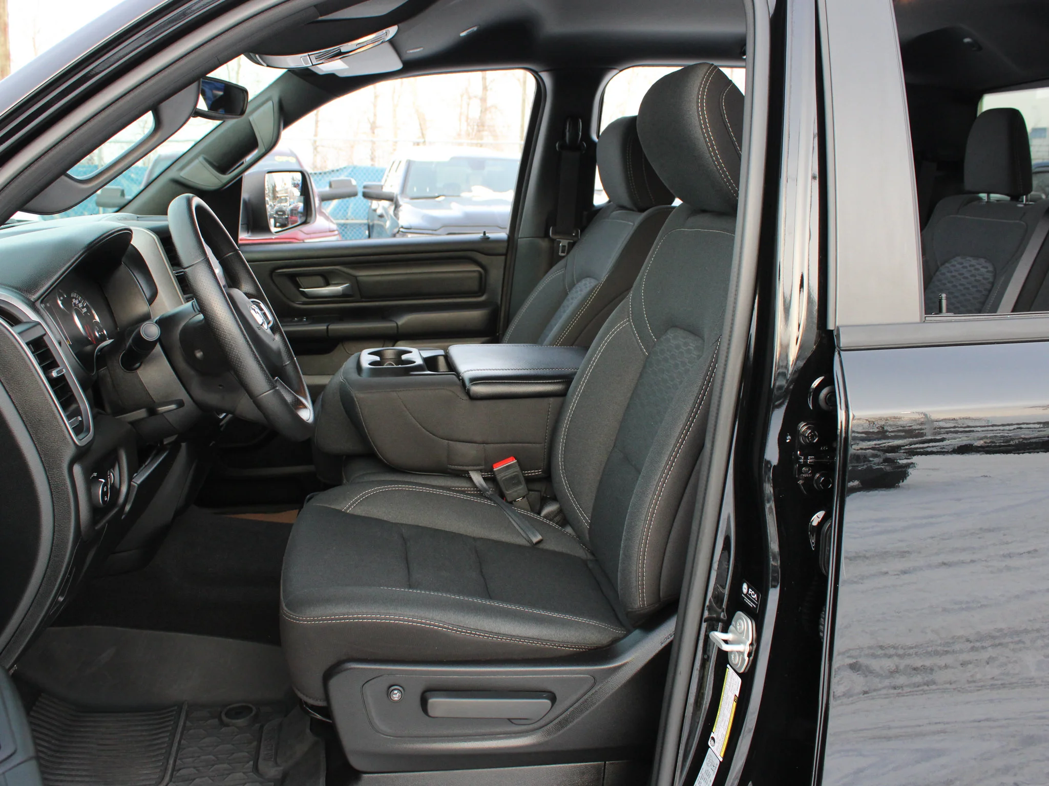 Certified Used 2025 Black RAM Tradesman * No Accidents | Heated Seats | Backup Camera | Twin-Turbo | Protection Group image 3