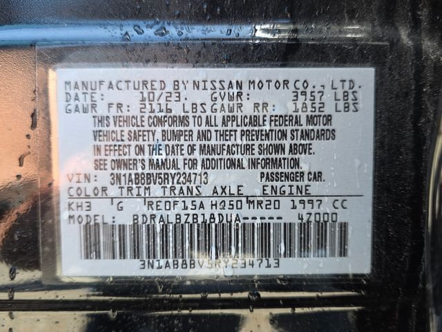 Used 2024 Black Nissan S image 3