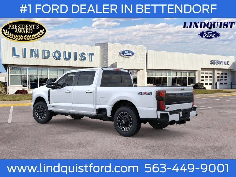 New 2026 Star White Metallic Tri-Coat Ford F-250® Platinum® image 5