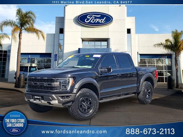 Certified Used 2023 Agate Black Metallic Ford Raptor image 1