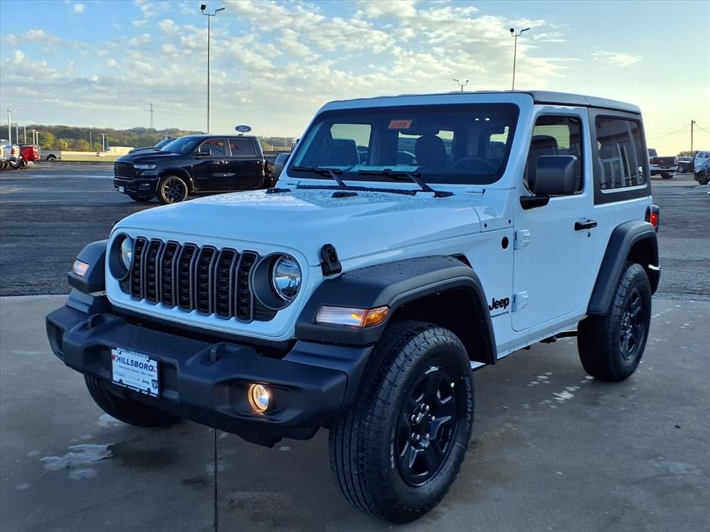 New 2026 Bright White Clear-Coat Exterior Paint Jeep Sport image 3