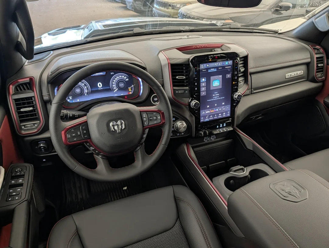 New 2026 Grey RAM Rebel - - 4x4 - All-Terrain Tires - Heated Front Seats - Trailer Brake Control & More! image 21