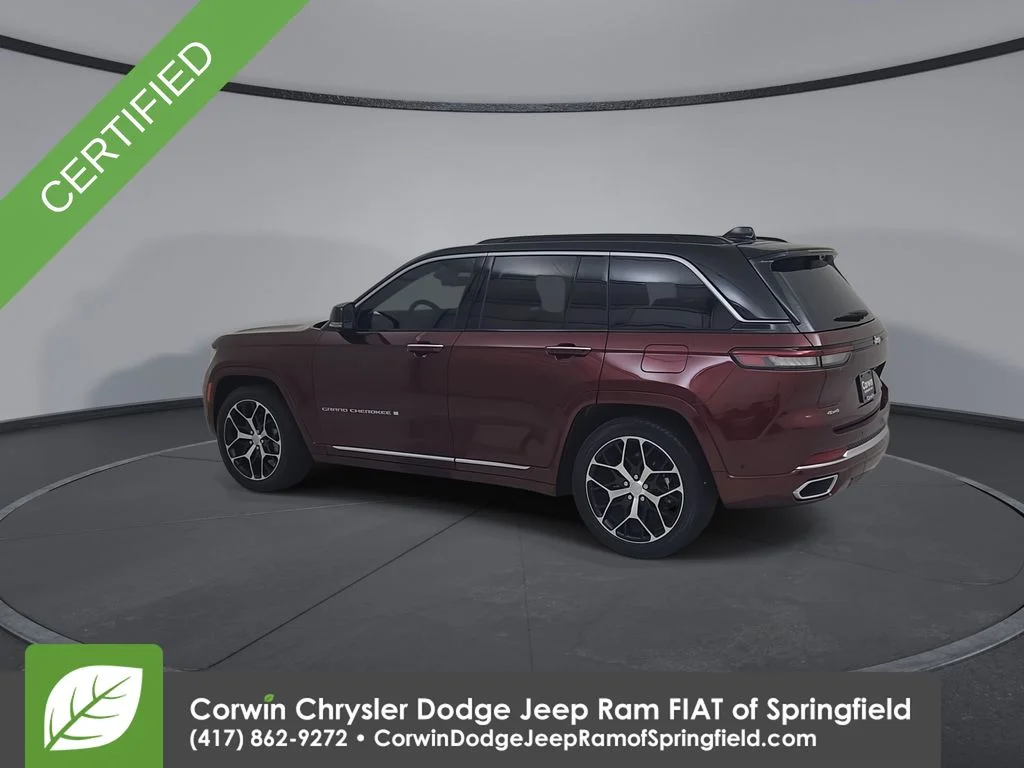 Certified Used 2025 Red Jeep Summit Reserve image 10