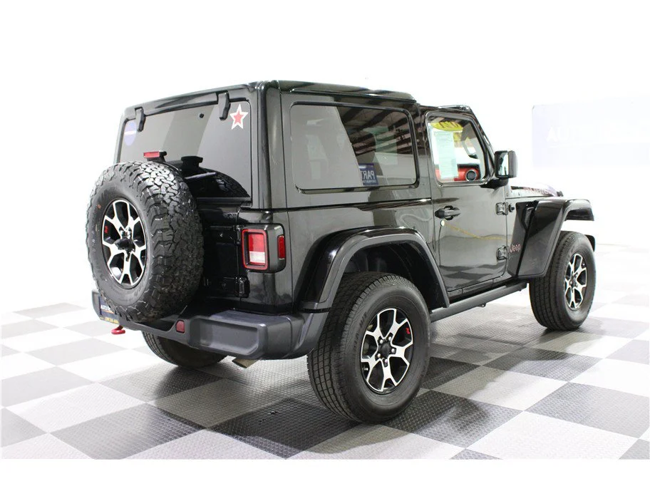 Used 2021 Black Clearcoat Jeep Rubicon image 4