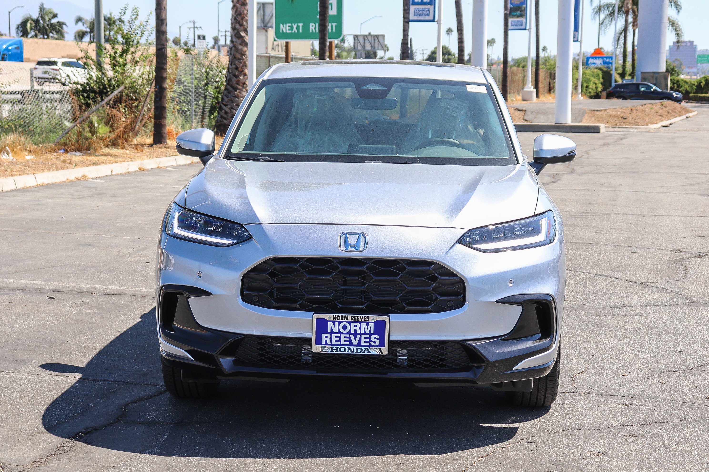 New 2027 Solar Silver Metallic Honda EX-L AWD CVT image 2