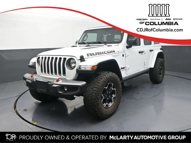 Used 2023 White Jeep Rubicon image 1