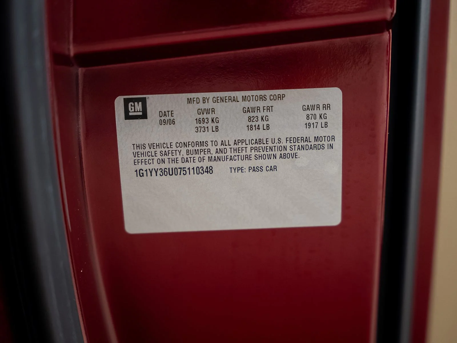 Used 2007 Red Chevrolet Base image 60