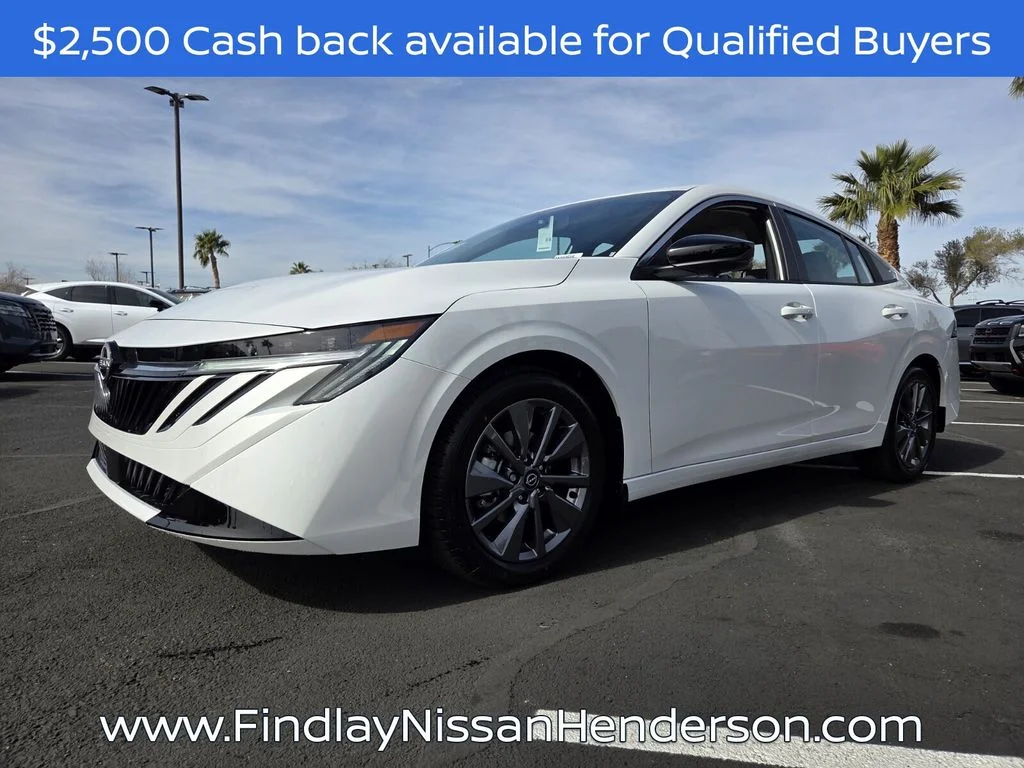 New 2026 Aspen White TriCoat Nissan SL image 2