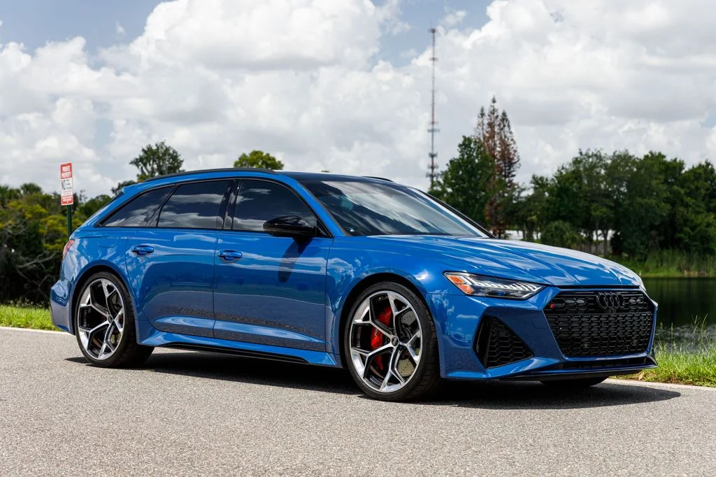 Used 2025 Blue Audi 4.0T image 48