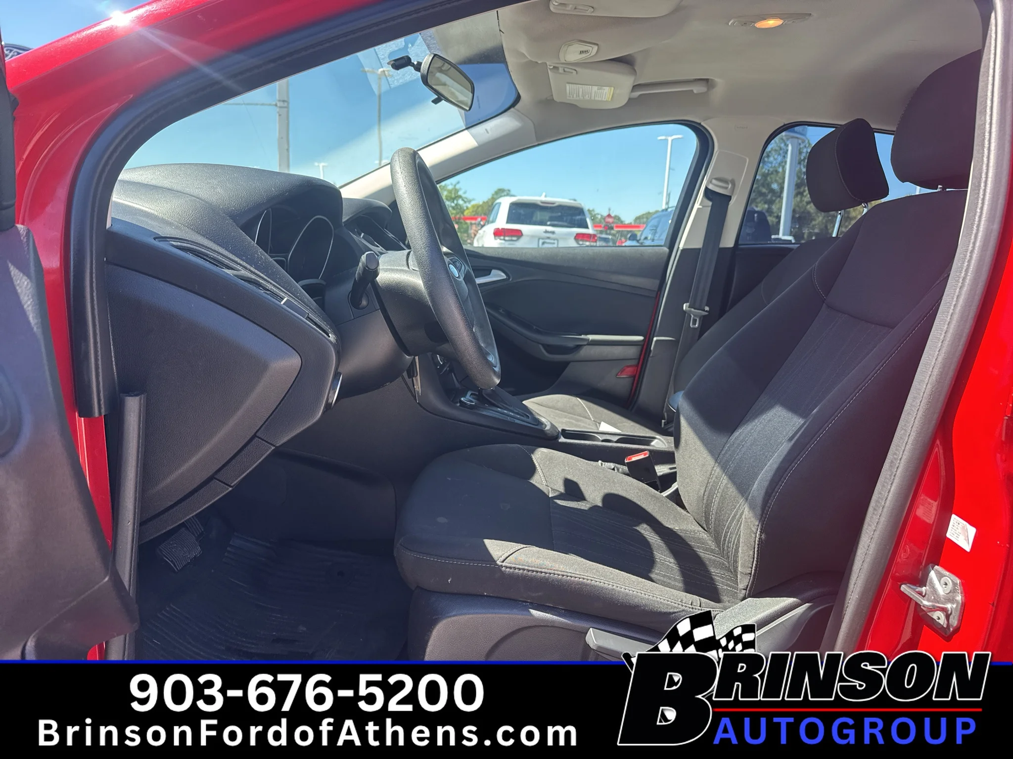 Used 2017 Race Red Ford SE image 12