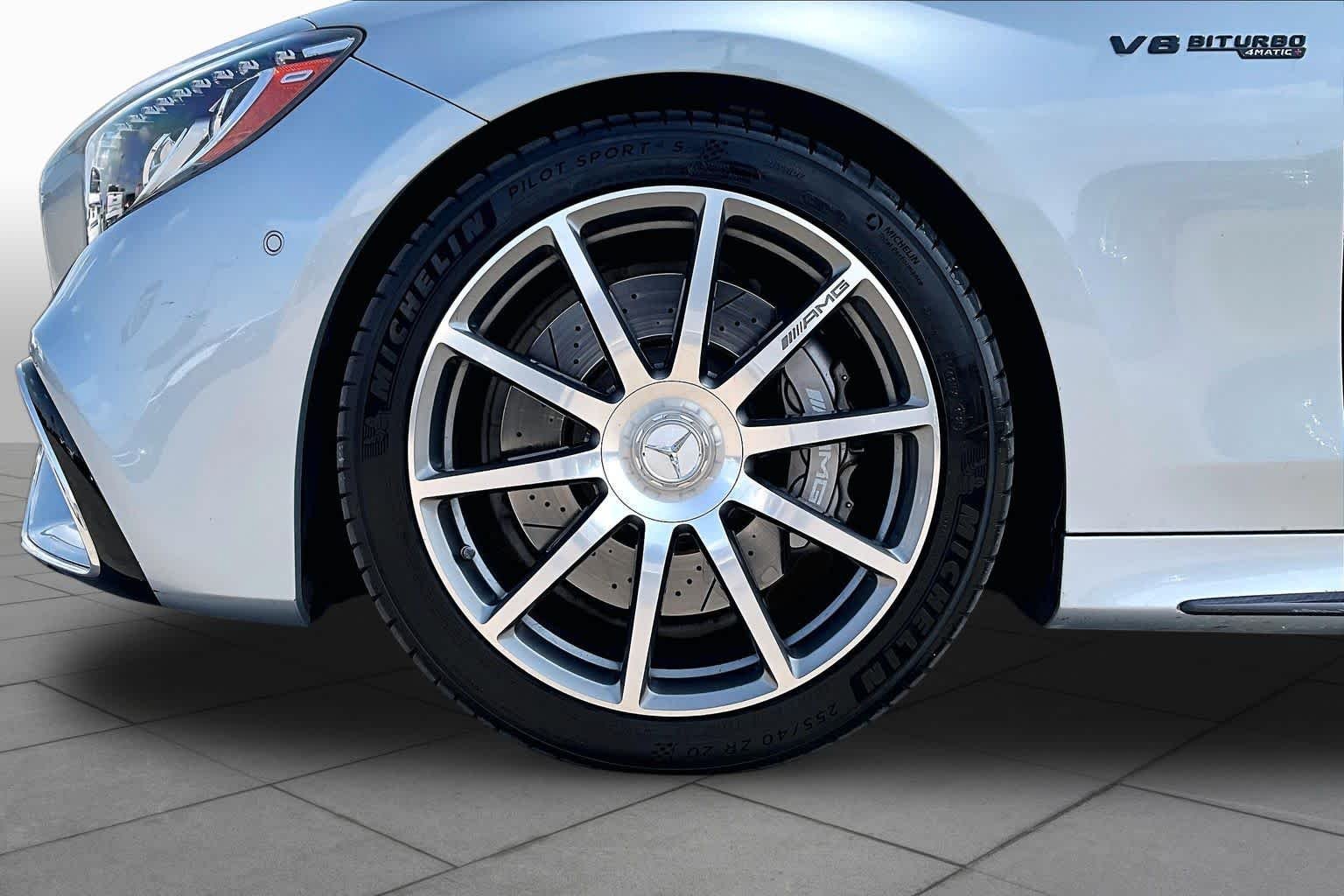Used 2018 Diamond Silver Metallic Mercedes-Benz AMG® S 63 image 11