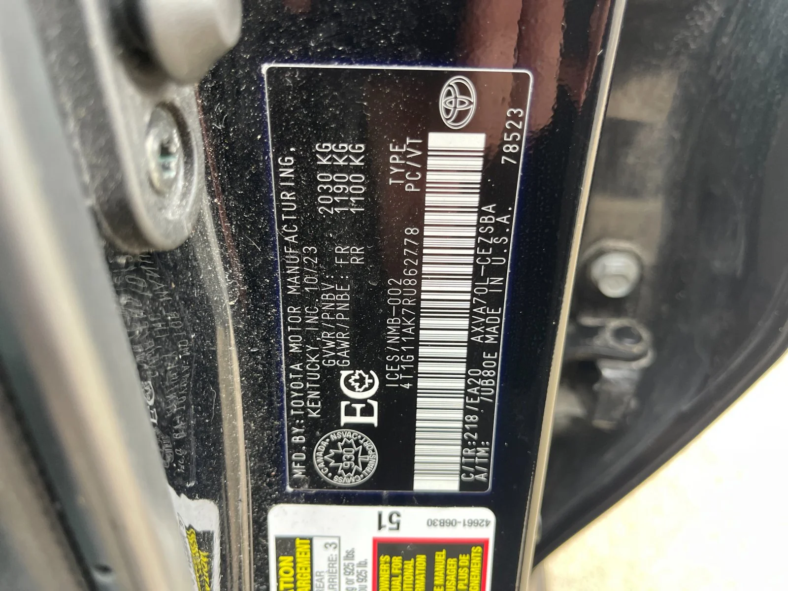 Used 2024 Black Toyota SE image 29