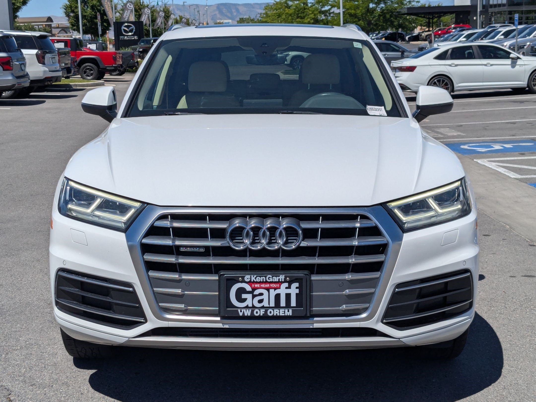 Used 2019 Ibis White Audi Premium Plus image 8