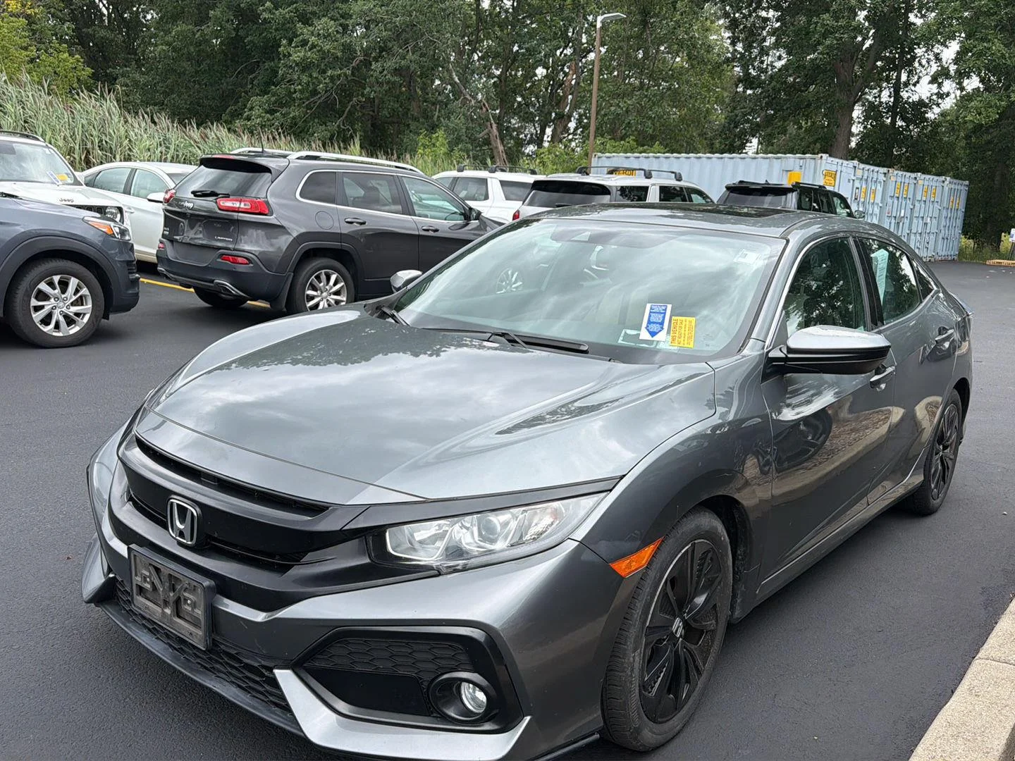 Used 2019 Polished Metal Metallic Honda EX image 3