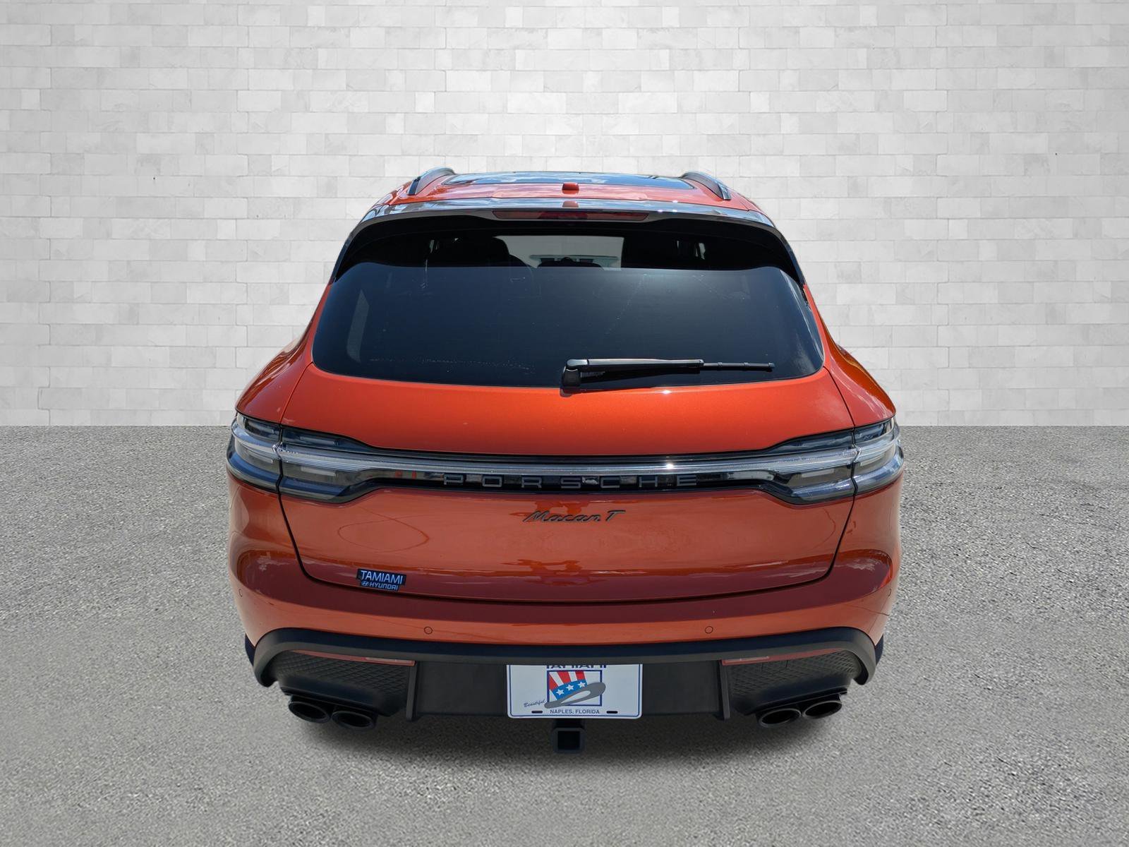 Used 2024 ORANGE Porsche 4DR AWD image 3