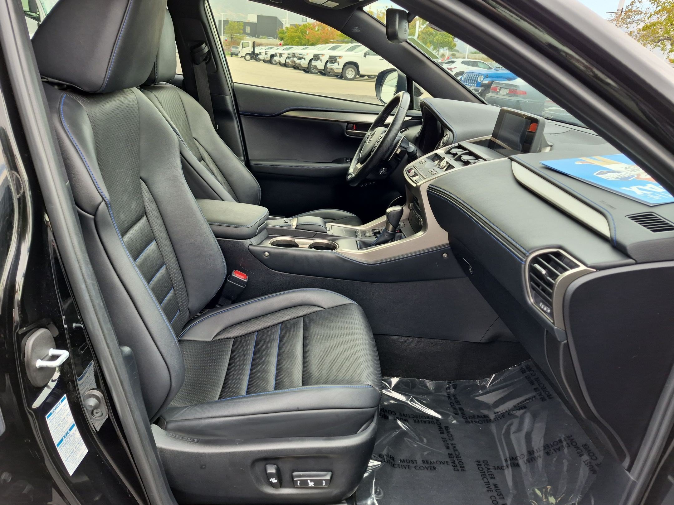 Certified Used 2021 Black Lexus F SPORT Black Line image 29