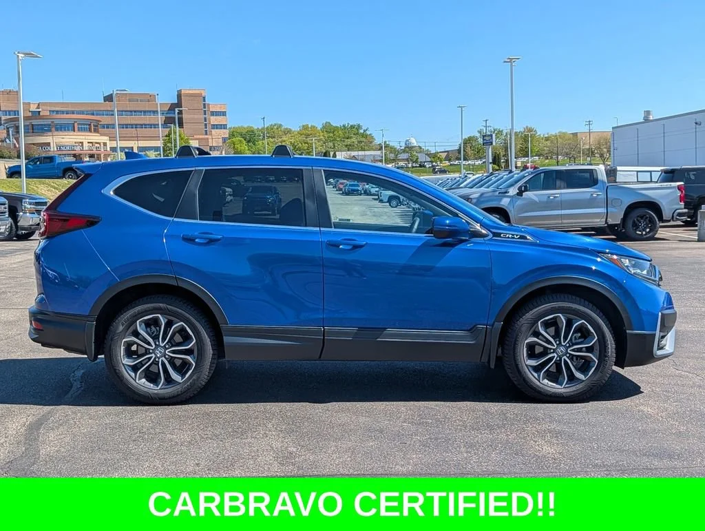 Used 2021 Honda CR-V EX-L with VIN 7FARW2H88ME014476 for sale in Inver Grove Heights, Minnesota