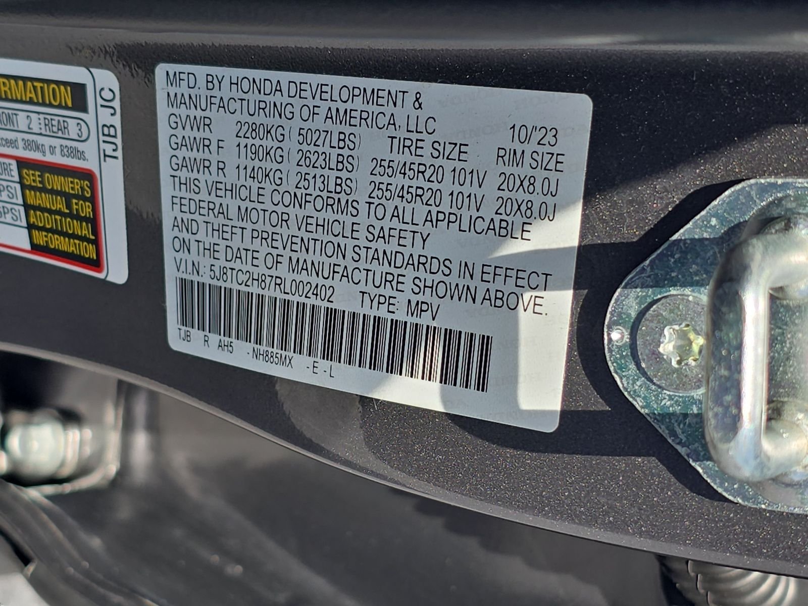 Used 2024 White Acura A-Spec Advance Package image 33