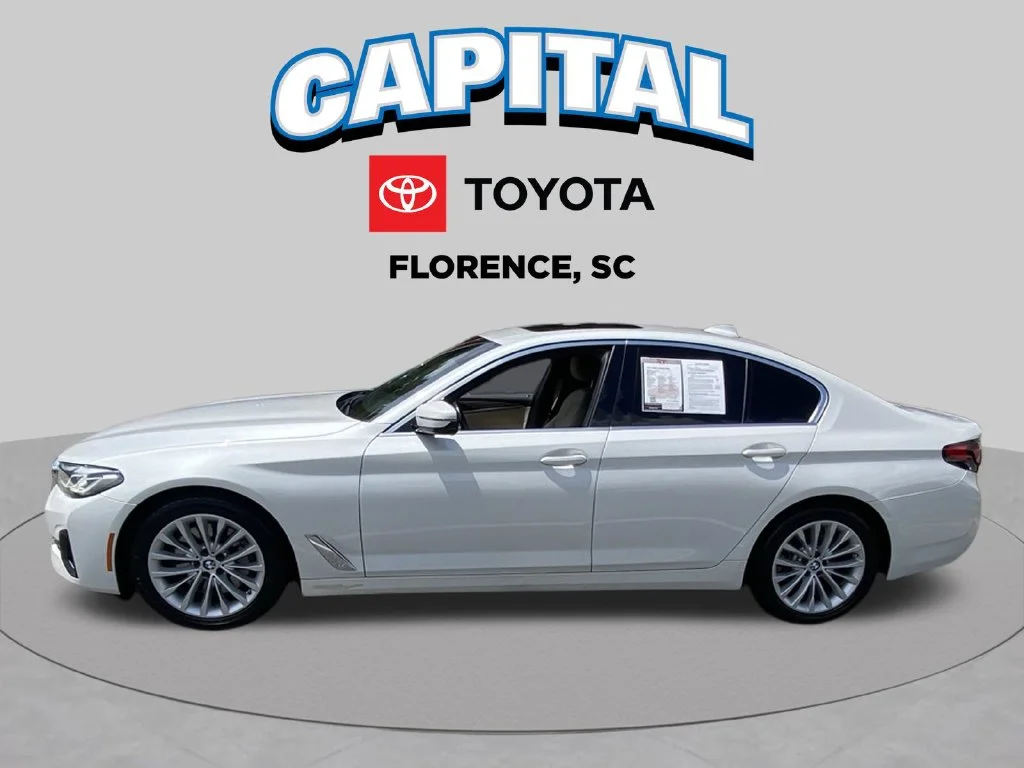 Used 2021 White BMW 530i image 3