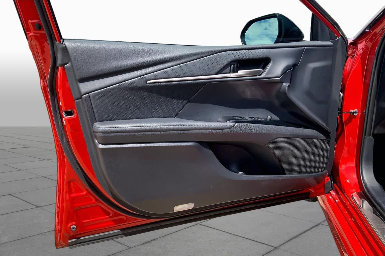 Used 2025 Supersonic Red/Midnight Black Metallic Toyota XSE image 22