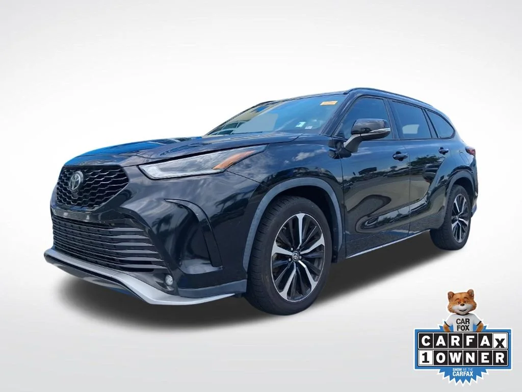 Used 2021 Black Toyota XSE image 1