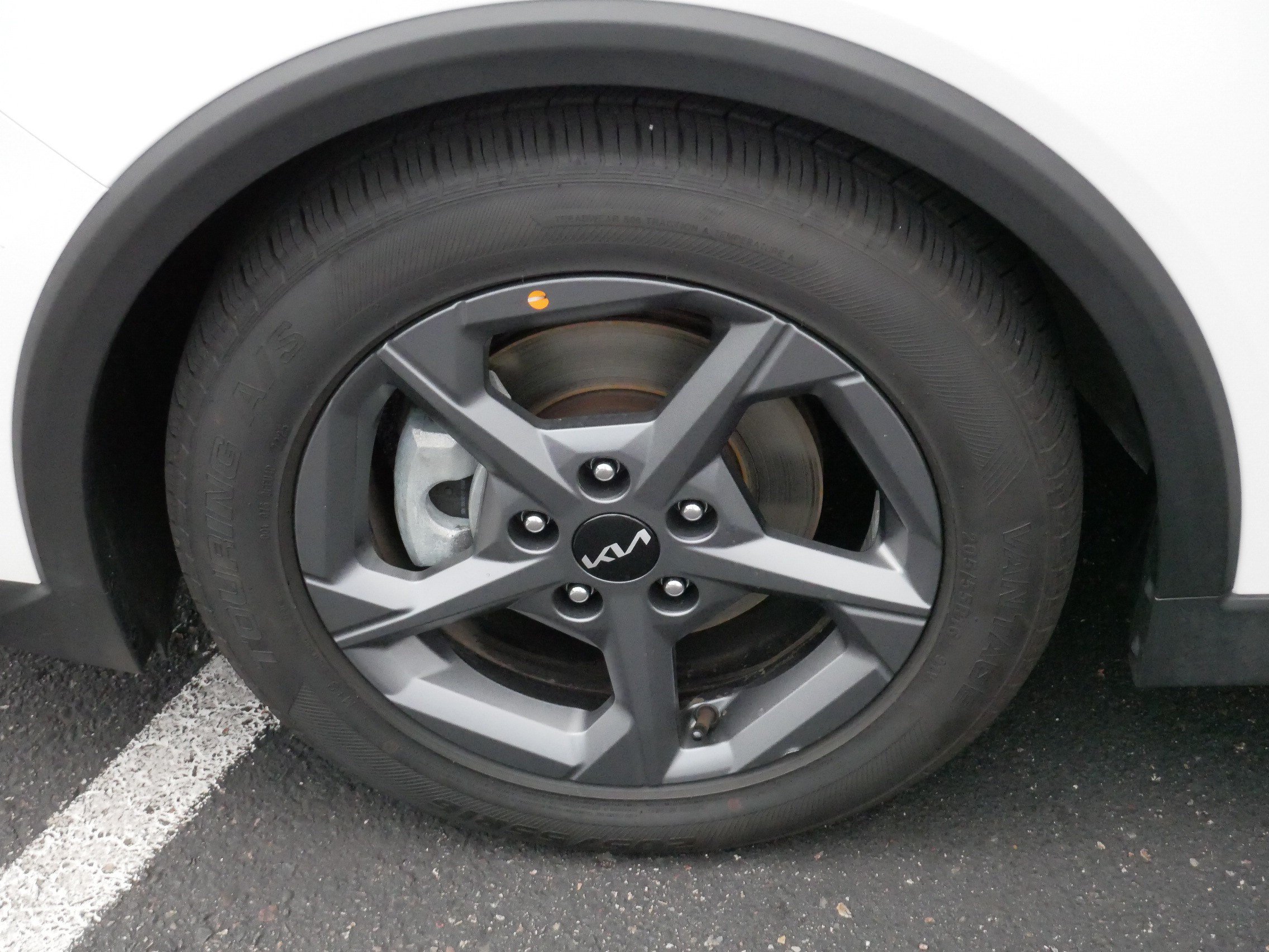Used 2025 Snow White Pearl Kia LXS image 15