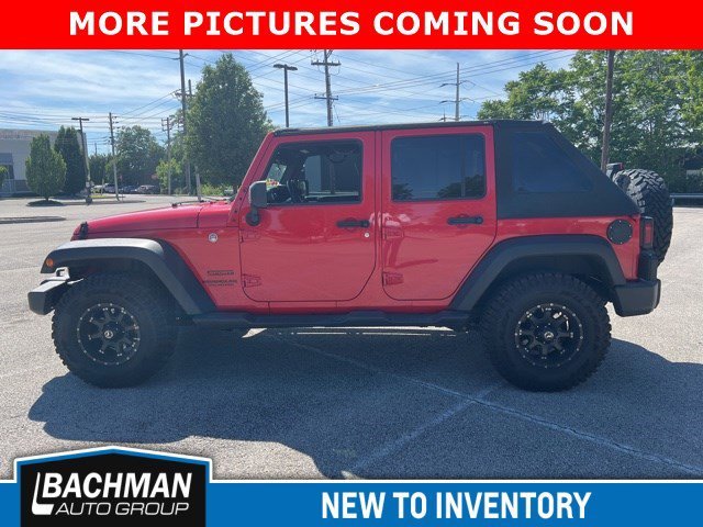 Used 2017 Firecracker Red Clearcoat Jeep Sport image 5
