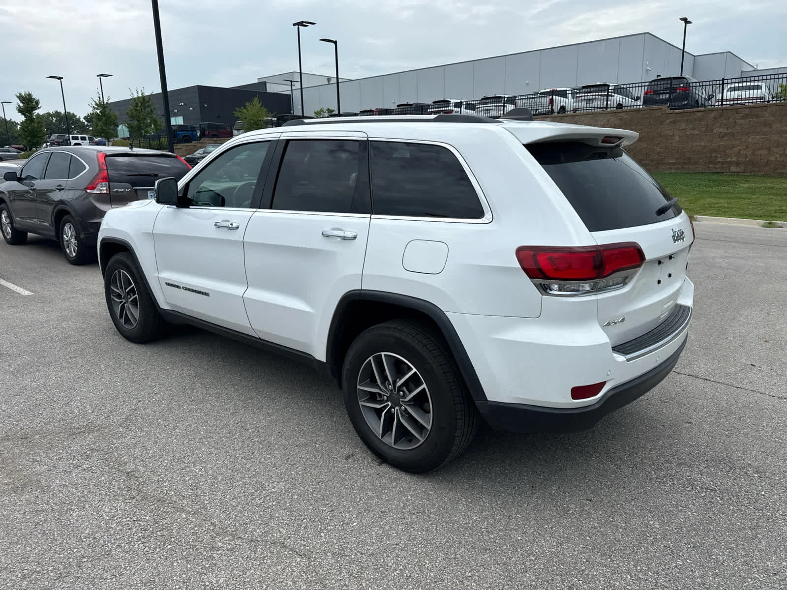 Used 2021 Bright White Clearcoat Jeep Limited image 7